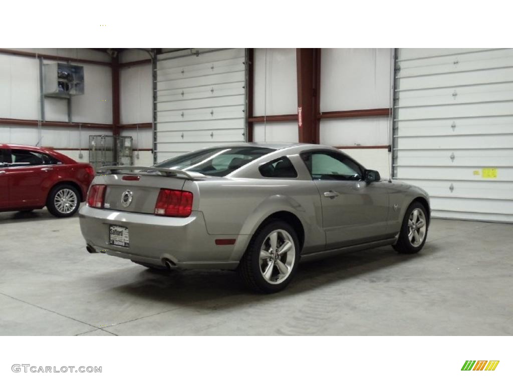 Vapor Silver Metallic 2009 Ford Mustang GT Premium Coupe Exterior Photo #48081633