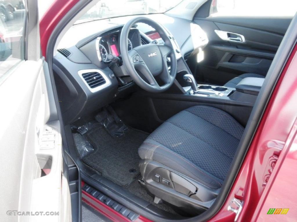 2011 Terrain SLE - Merlot Jewel Metallic / Jet Black photo #5