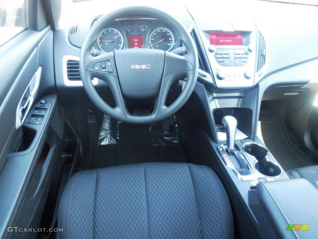 2011 Terrain SLE - Merlot Jewel Metallic / Jet Black photo #12