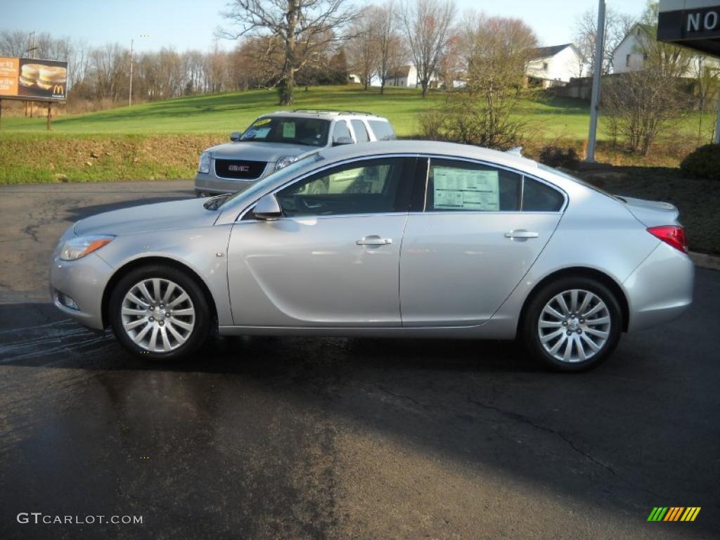 Quicksilver Metallic 2011 Buick Regal CXL Exterior Photo #48082740