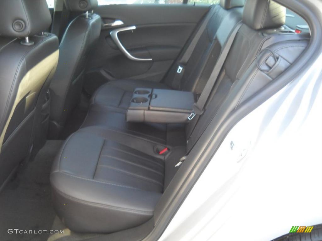 Ebony Interior 2011 Buick Regal CXL Photo #48082776