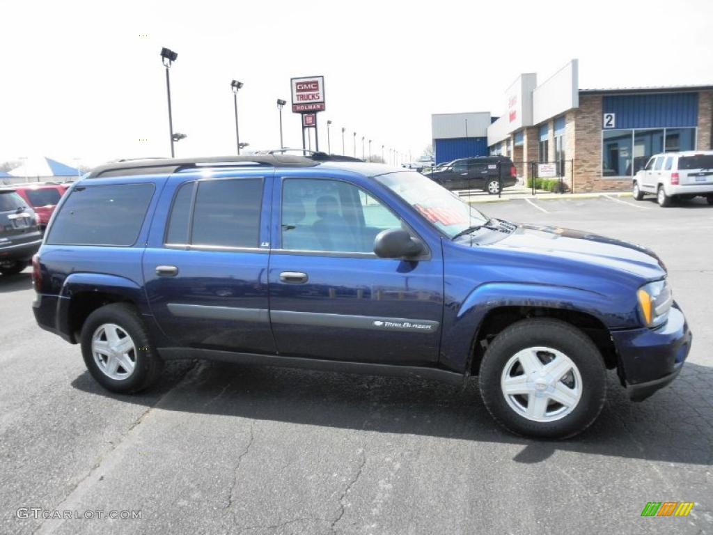 2003 TrailBlazer EXT LT 4x4 - Indigo Blue Metallic / Medium Pewter photo #1