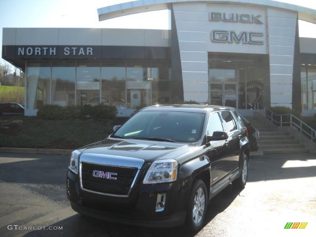 2011 Terrain SLE - Onyx Black / Jet Black photo #1