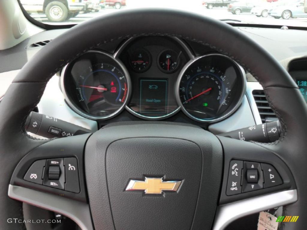 2011 Cruze ECO - Taupe Gray Metallic / Medium Titanium photo #11