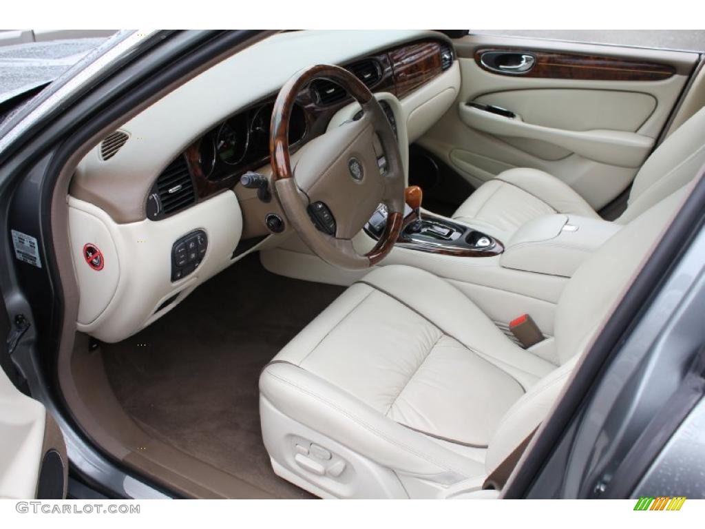 Ivory Interior 2006 Jaguar XJ Vanden Plas Photo #48087603