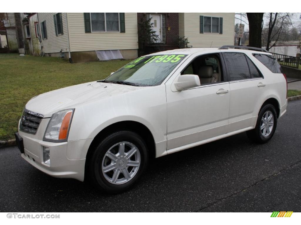 White Diamond Pearl 2004 Cadillac SRX V6 Exterior Photo #48087879
