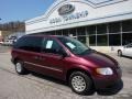 Dark Garnet Red Metallic 2001 Chrysler Voyager 