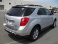 2011 Silver Ice Metallic Chevrolet Equinox LT AWD  photo #4