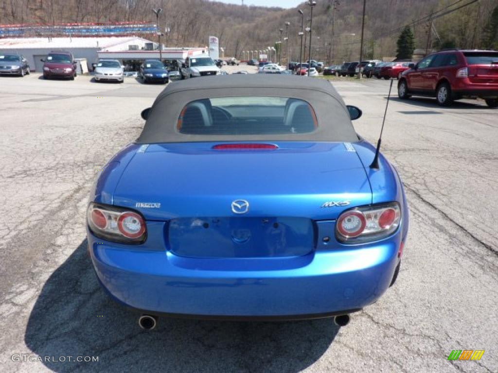 2006 MX-5 Miata Touring Roadster - Winning Blue Metallic / Black photo #3