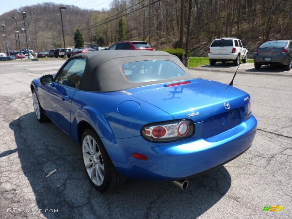 2006 MX-5 Miata Touring Roadster - Winning Blue Metallic / Black photo #4