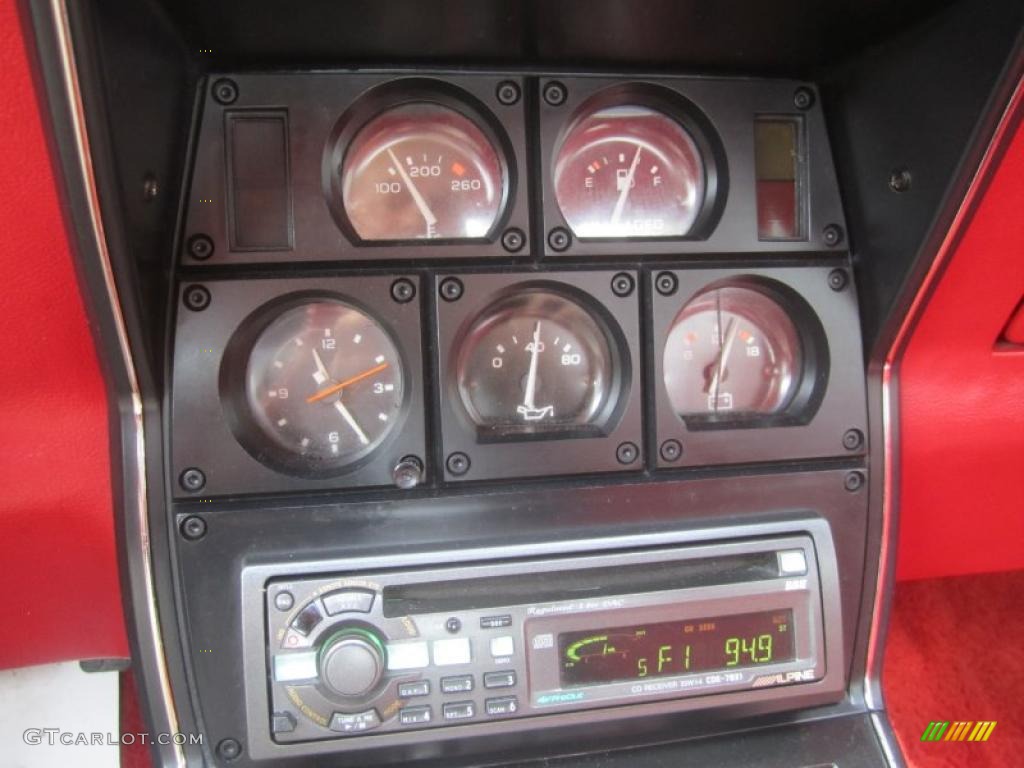 1980 Chevrolet Corvette Coupe Gauges Photo #48088266