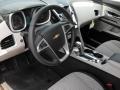 Light Titanium/Jet Black 2011 Chevrolet Equinox LT AWD Interior Color