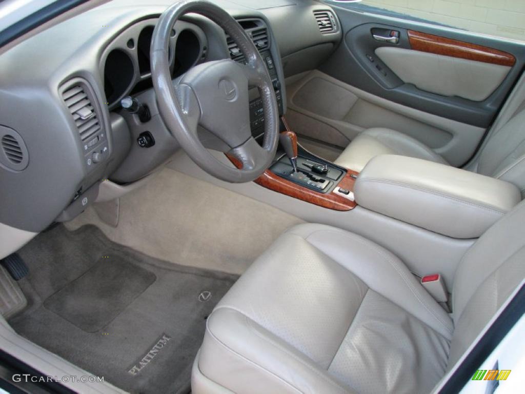 Light Charcoal Interior 2000 Lexus GS 300 Photo #48088686