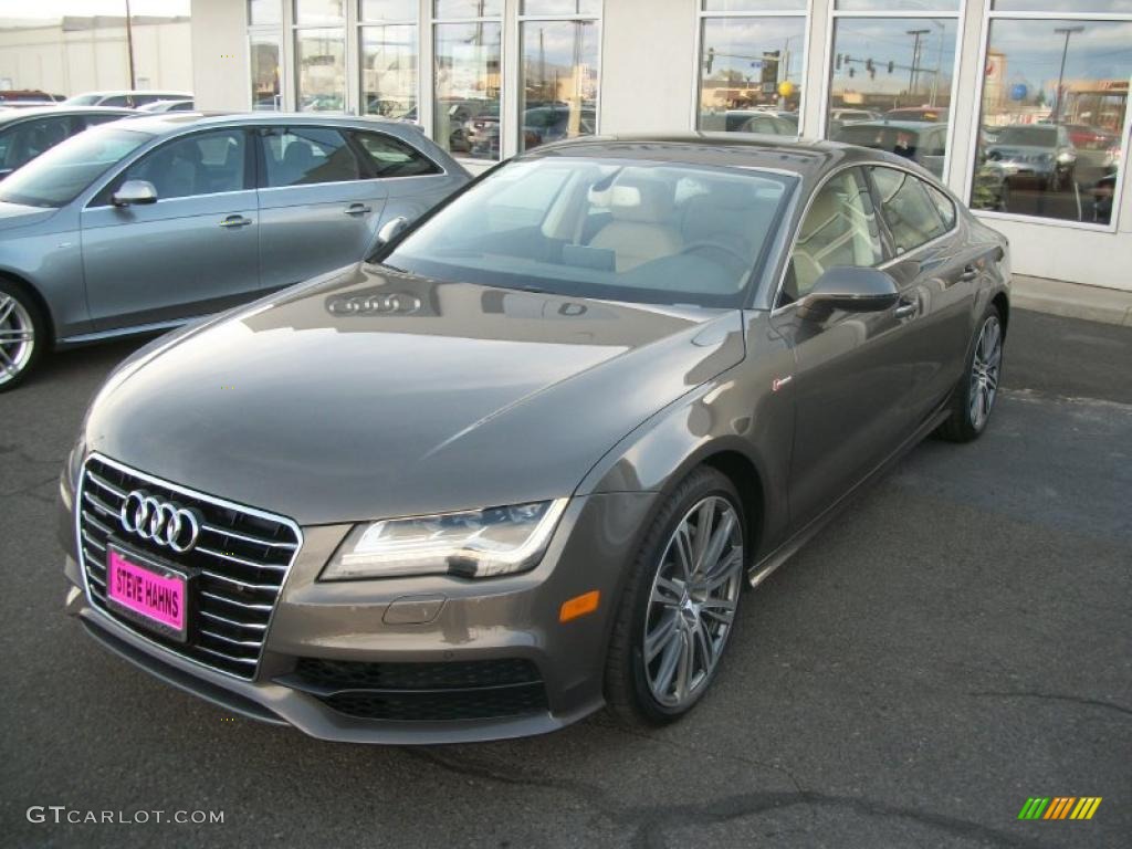 Dakota Grey Metallic 2012 Audi A7 3.0T quattro Premium Exterior Photo #48089775