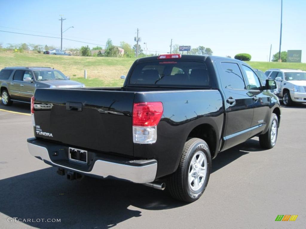 2011 Tundra CrewMax - Black / Graphite Gray photo #5