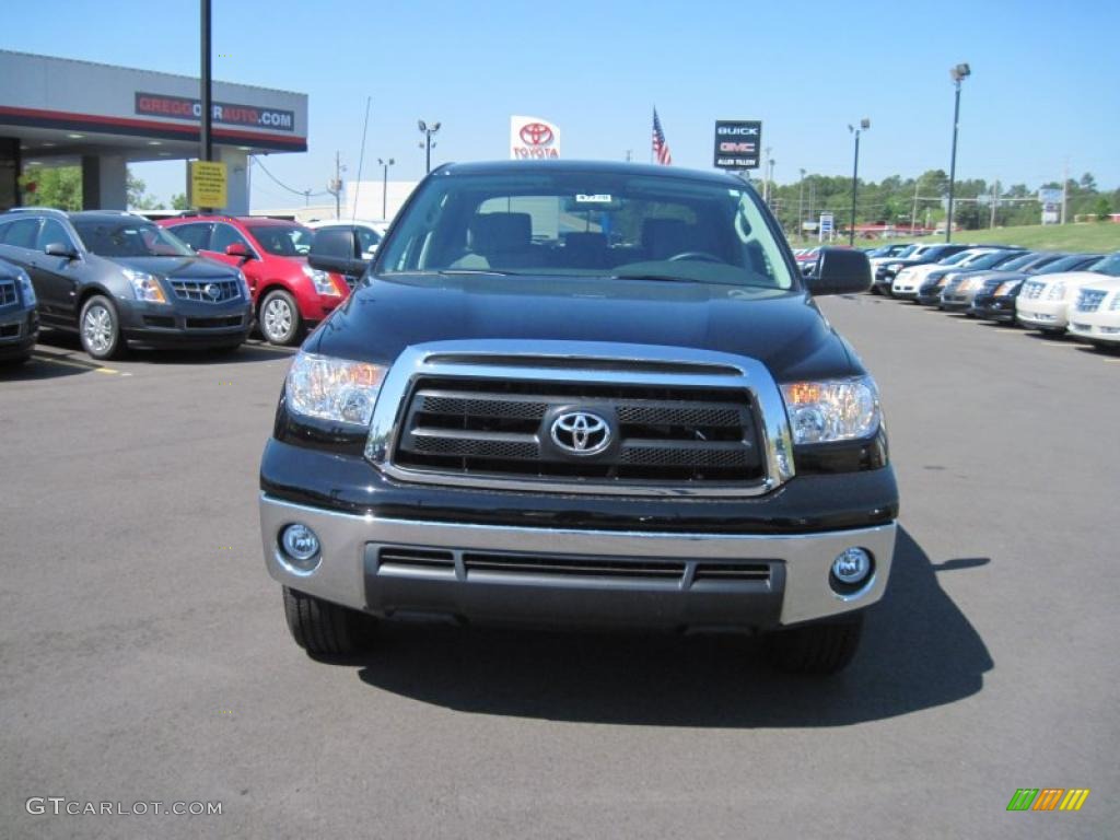 2011 Tundra CrewMax - Black / Graphite Gray photo #8