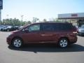 2011 Salsa Red Pearl Toyota Sienna LE  photo #2