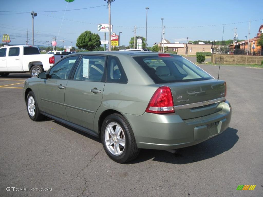 2005 Malibu Maxx LS Wagon - Silver Green Metallic / Neutral Beige photo #3