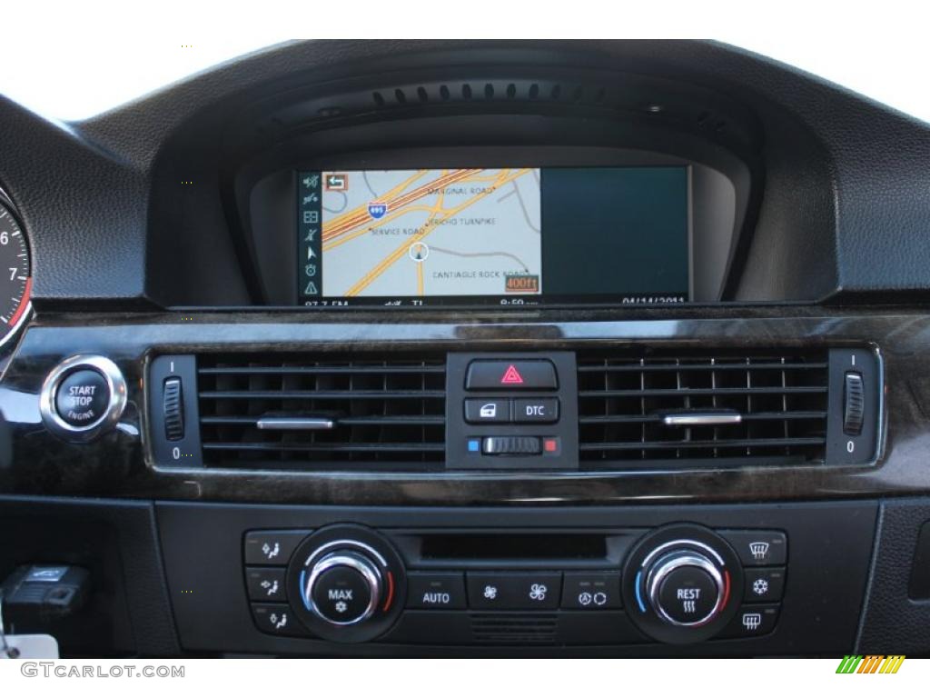 2008 3 Series 335i Coupe - Black Sapphire Metallic / Coral Red/Black photo #15