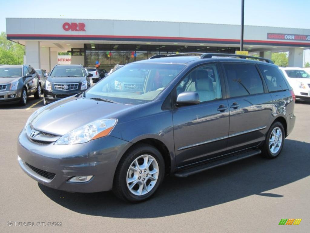 2006 Sienna XLE - Slate Metallic / Taupe photo #1