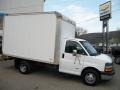Summit White - Express 3500 Cutaway Moving Van Photo No. 3