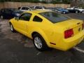 2005 Screaming Yellow Ford Mustang V6 Deluxe Coupe  photo #5