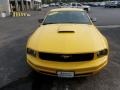 2005 Screaming Yellow Ford Mustang V6 Deluxe Coupe  photo #8