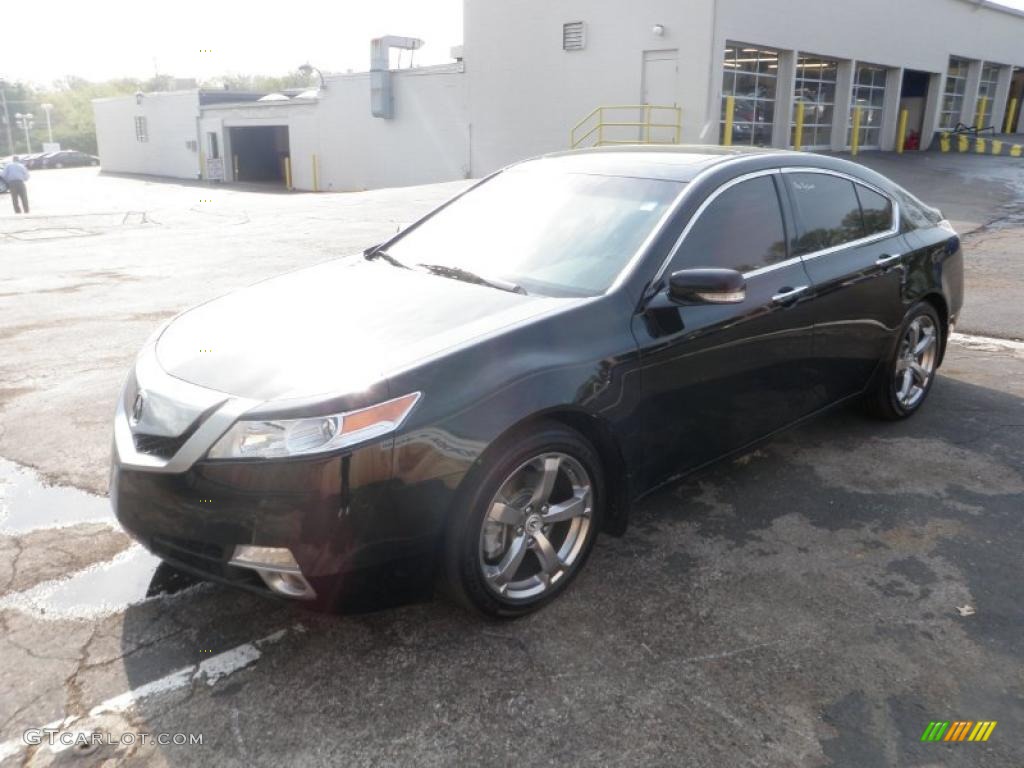 Crystal Black Pearl 2009 Acura TL 3.7 SH-AWD Exterior Photo #48094143