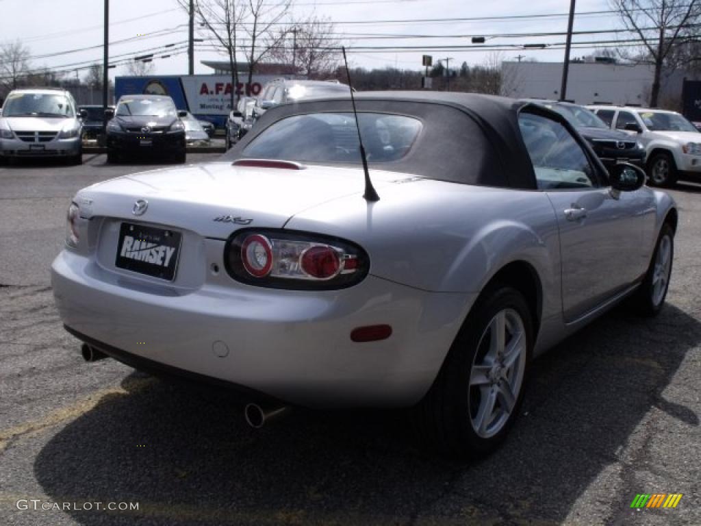 2006 MX-5 Miata Roadster - Sunlight Silver Metallic / Black photo #3