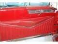 Red 1954 Cadillac Series 62 2 Door Convertible Door Panel