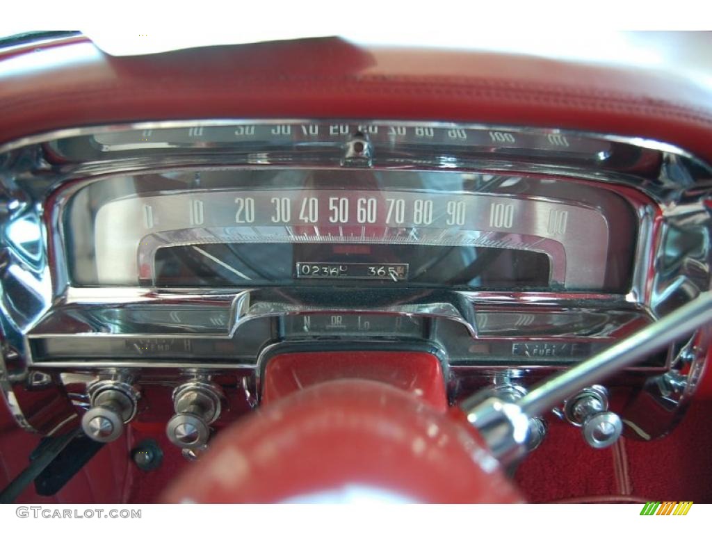 1954 Cadillac Series 62 2 Door Convertible Gauges Photos