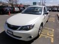 2008 Satin White Pearl Subaru Impreza 2.5i Sedan  photo #1