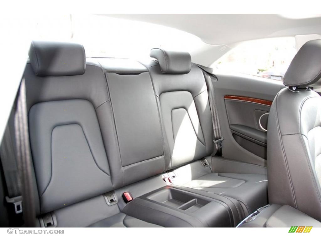 Black Interior 2010 Audi A5 2.0T quattro Coupe Photo #48097594