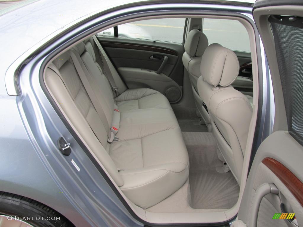 2006 RL 3.5 AWD Sedan - Meteor Silver Metallic / Taupe photo #25