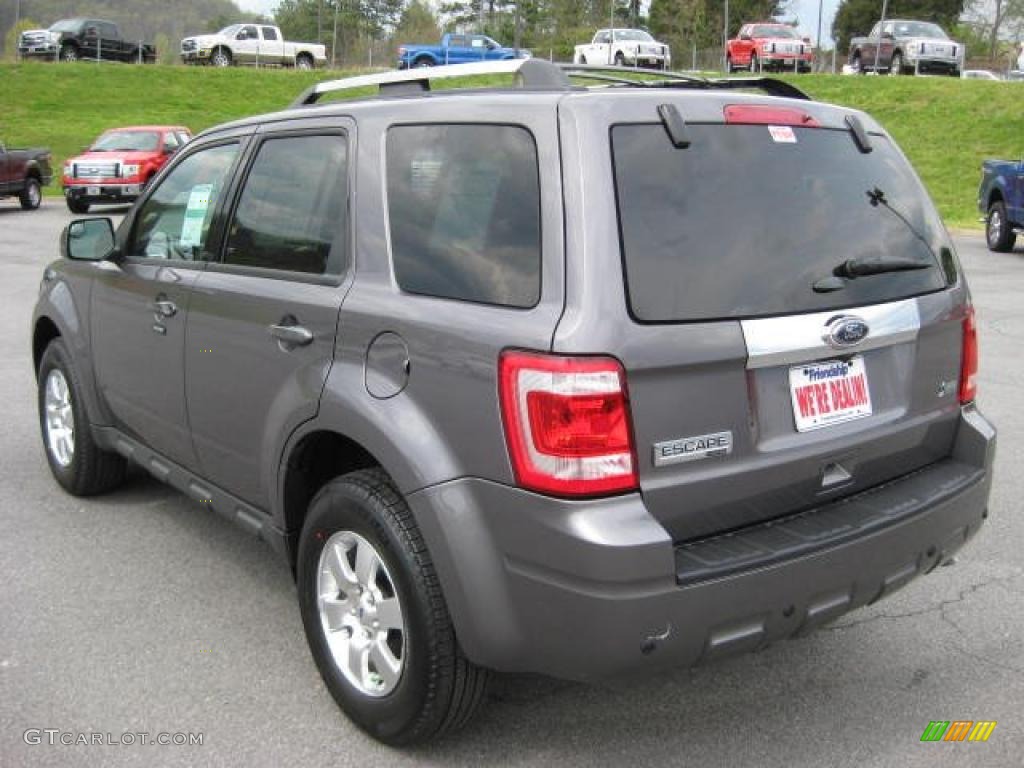 2011 Escape Limited V6 4WD - Sterling Grey Metallic / Charcoal Black photo #8