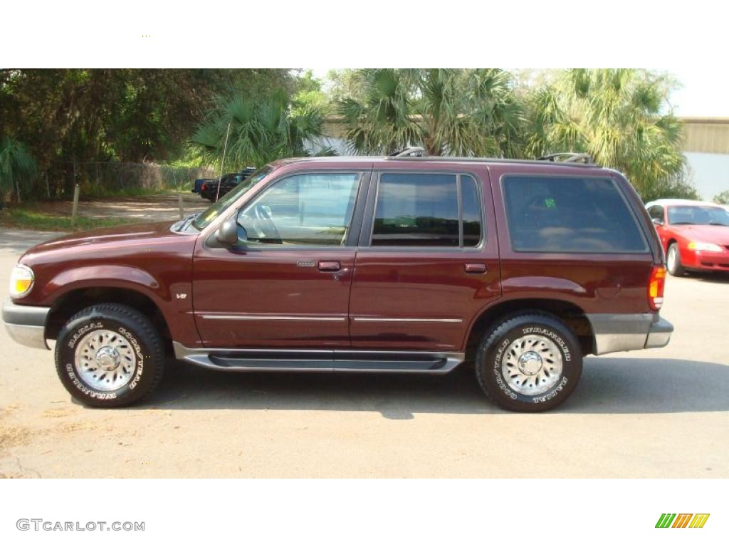 1999 Explorer XLT 4x4 - Chestnut Metallic / Medium Prairie Tan photo #6