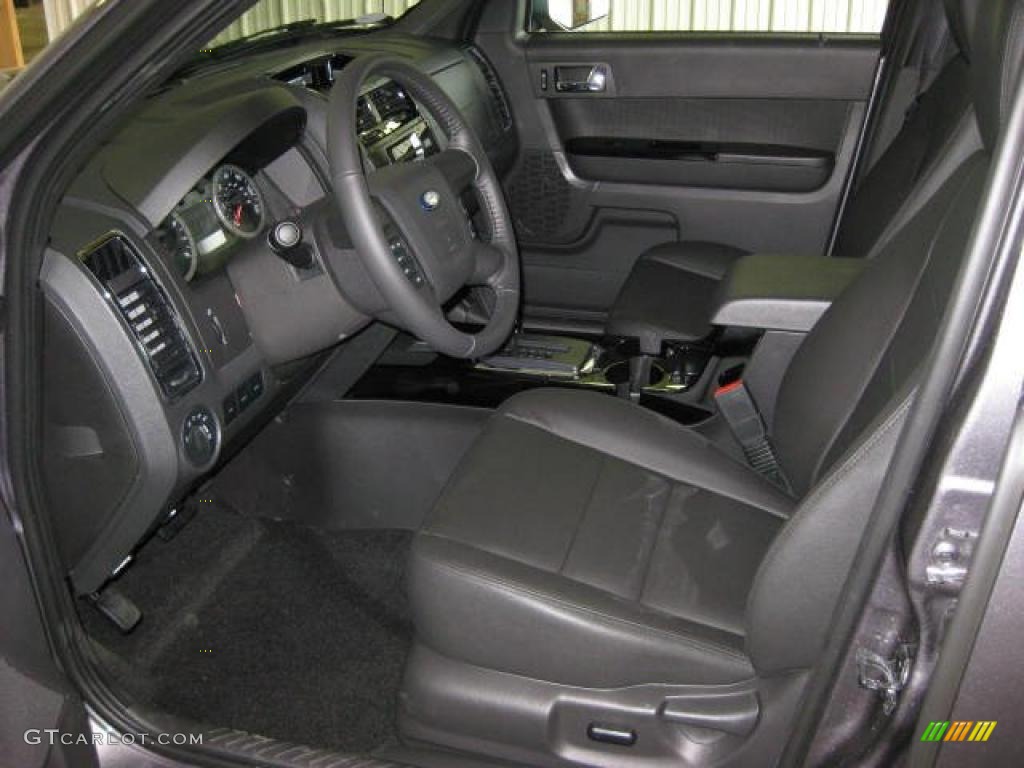 2011 Escape Limited V6 4WD - Sterling Grey Metallic / Charcoal Black photo #13
