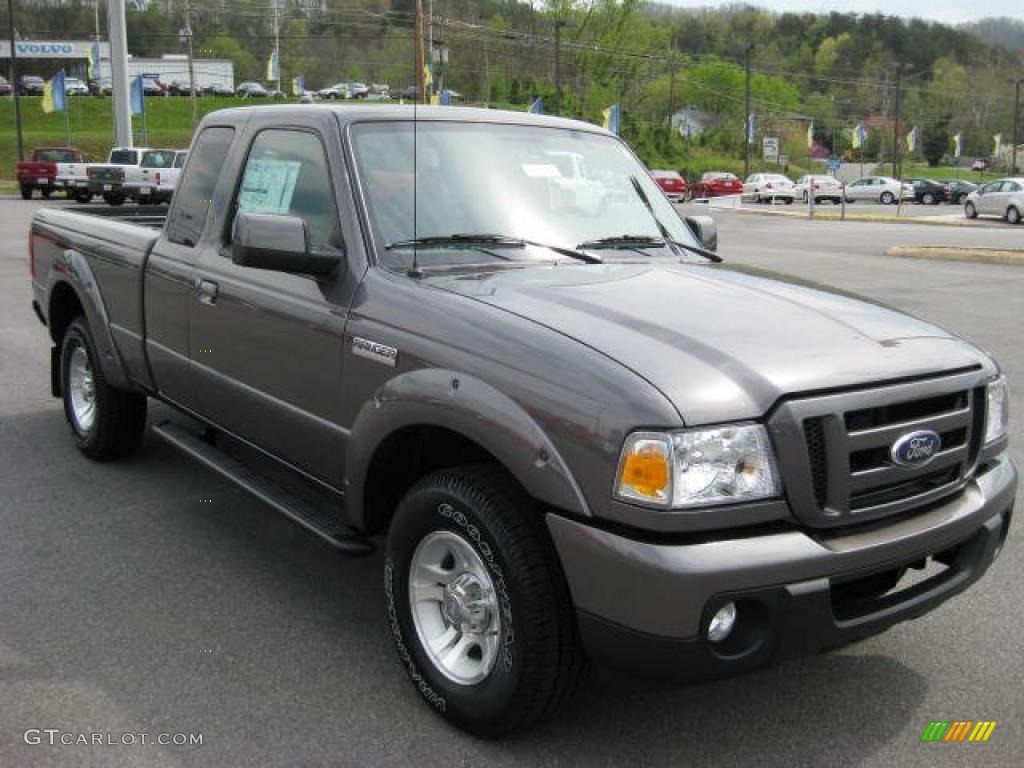 2011 Ranger Sport SuperCab - Dark Shadow Grey Metallic / Medium Dark Flint photo #4