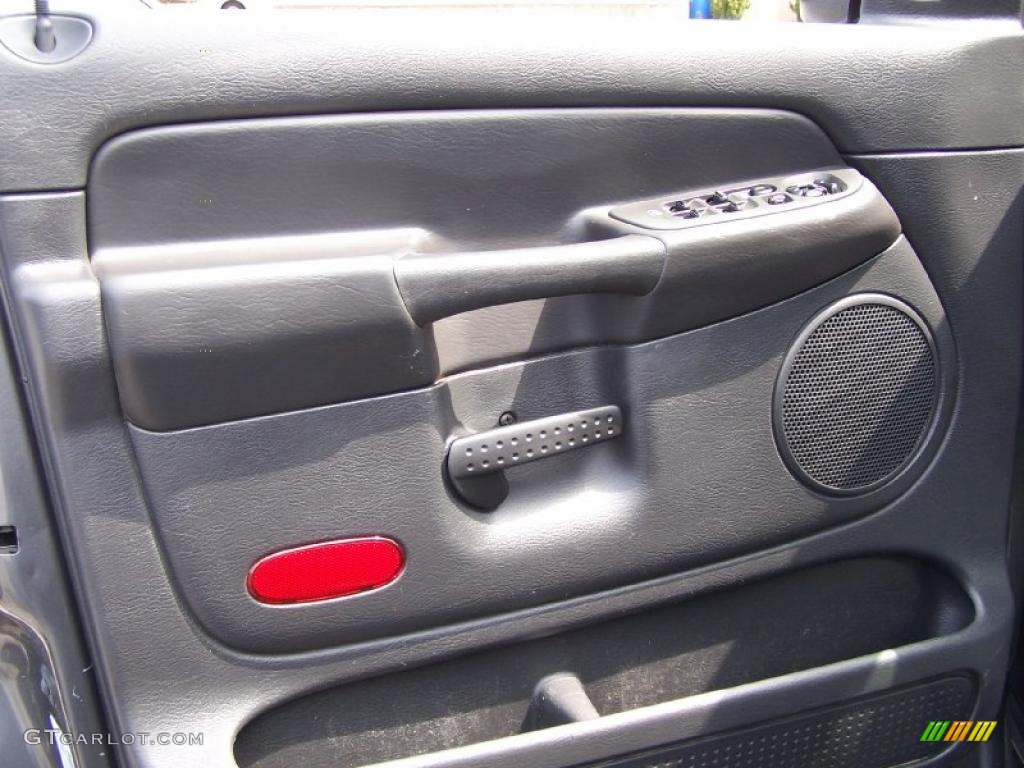 2004 Ram 1500 SLT Quad Cab 4x4 - Graphite Metallic / Dark Slate Gray photo #5