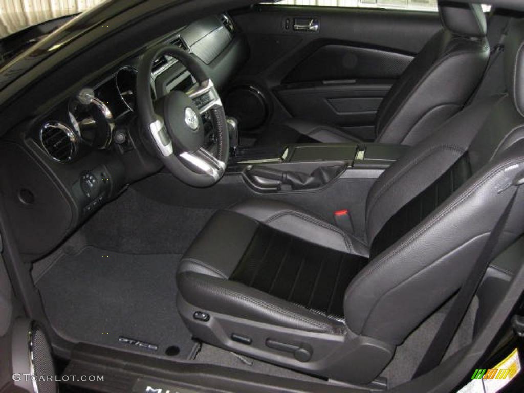 Charcoal Black/Carbon Black Interior 2012 Ford Mustang C/S California Special Coupe Photo #48103002