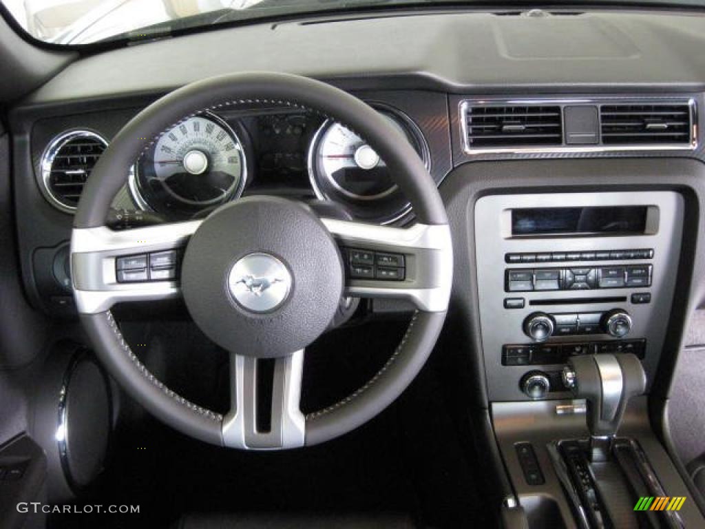2012 Ford Mustang C/S California Special Coupe Charcoal Black/Carbon Black Dashboard Photo #48103101
