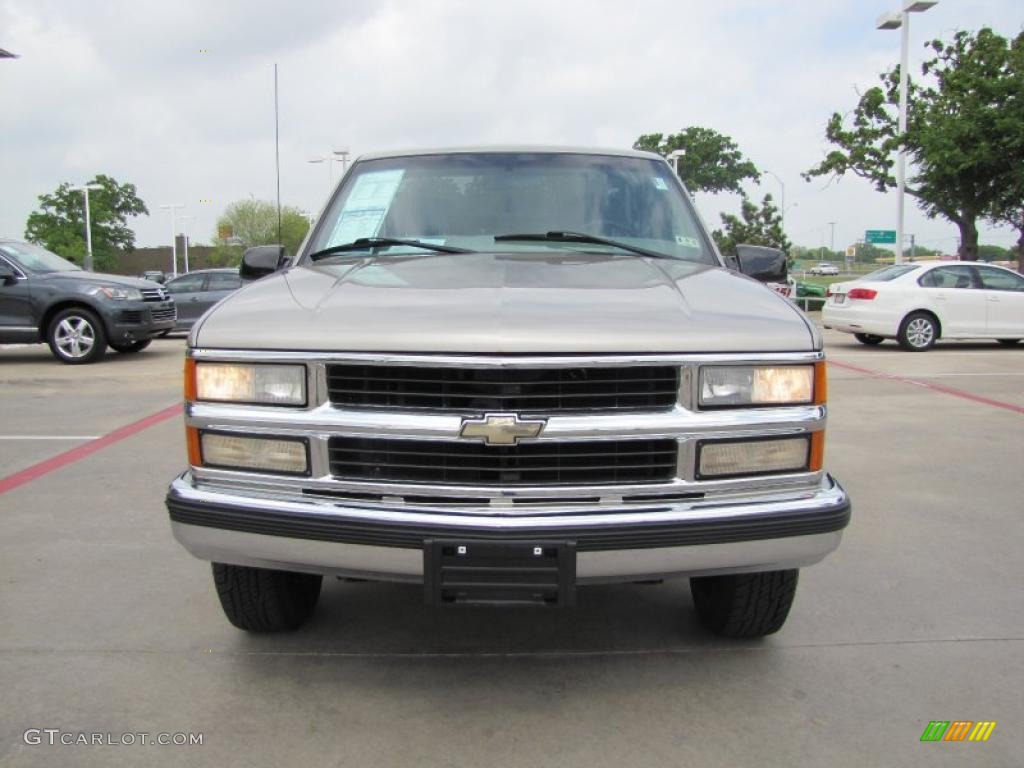 2000 Silverado 2500 Regular Cab - Light Pewter Metallic / Tan photo #8