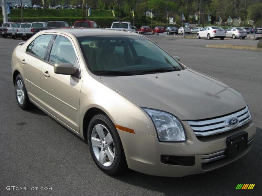 2008 Fusion SE - Light Sage Metallic / Camel photo #4