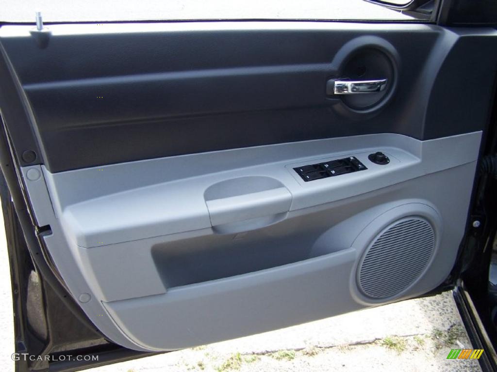 2006 Dodge Charger SRT-8 Dark Slate Gray/Light Slate Gray Door Panel Photo #48104295