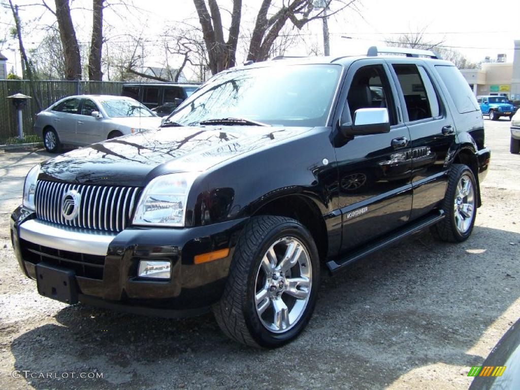 2008 Black Mercury Mountaineer Premier AWD 48100102 Photo 2