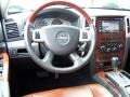 Saddle Brown/Dark Slate Gray 2008 Jeep Grand Cherokee Overland 4x4 Dashboard