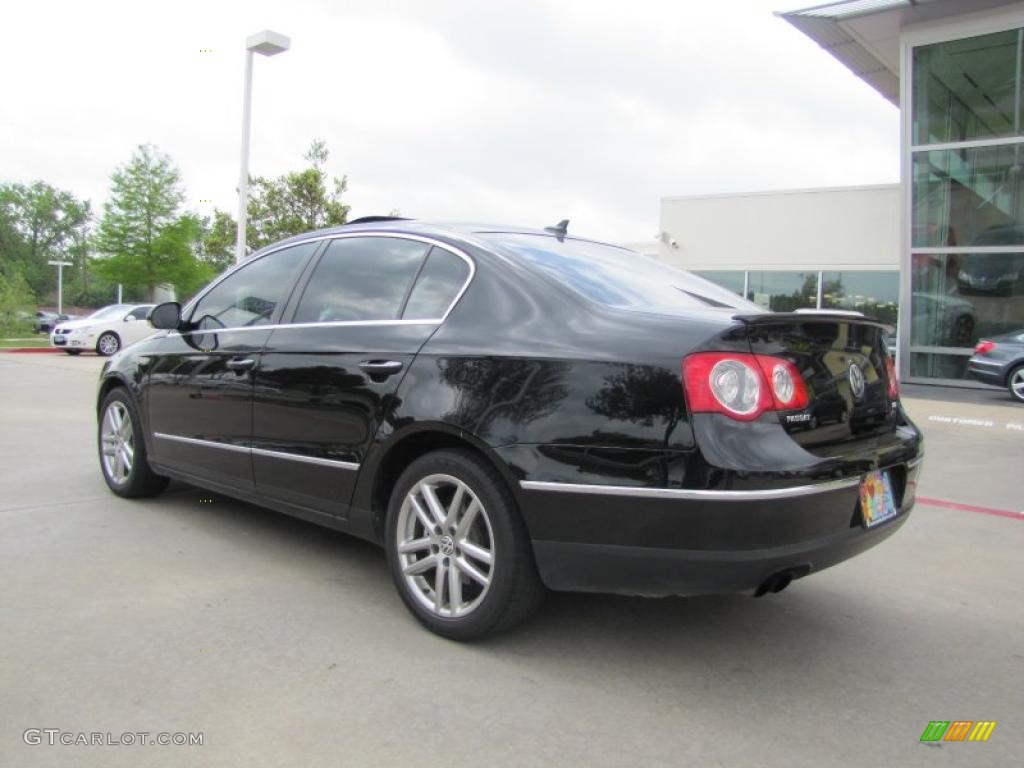 2008 Passat Lux Sedan - Deep Black / Black photo #3