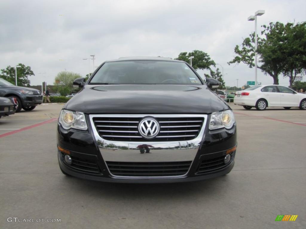 2008 Passat Lux Sedan - Deep Black / Black photo #8