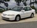 Taffeta White 2001 Honda Accord EX Sedan Exterior