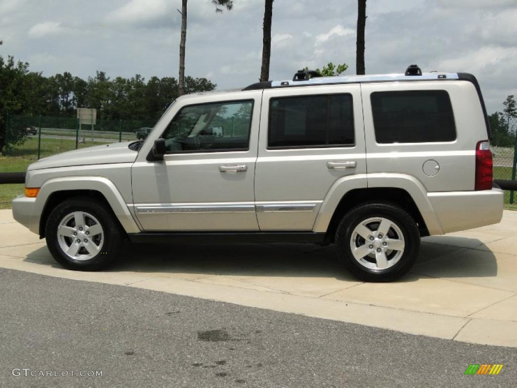 Bright Silver Metallic 2008 Jeep Commander Limited Exterior Photo #48106194